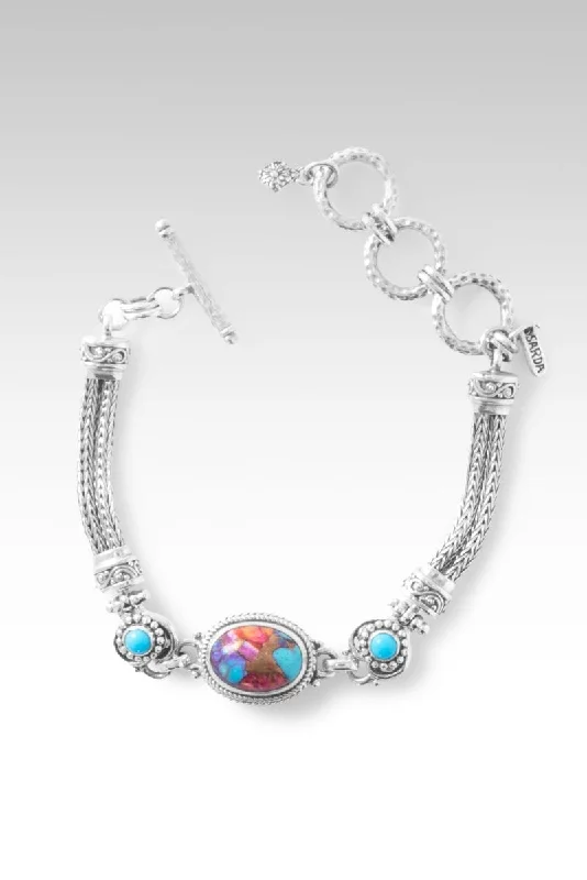 Elegant Jewelry At Unbeatable Offers – Shop Before It's Gone Bring About Peace Bracelet™ in Sweetart Kingman Turquoise