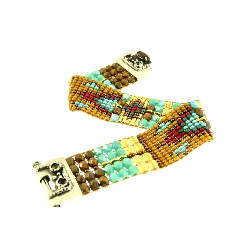 Exclusive Online Discounts On Stylish Jewelry Chili Rose "Mustard Castle "Cowboy Bracelet Exclusive Online Discounts On Stylish Jewelry Chili Rose "Mustard Castle "Cowboy Bracelet