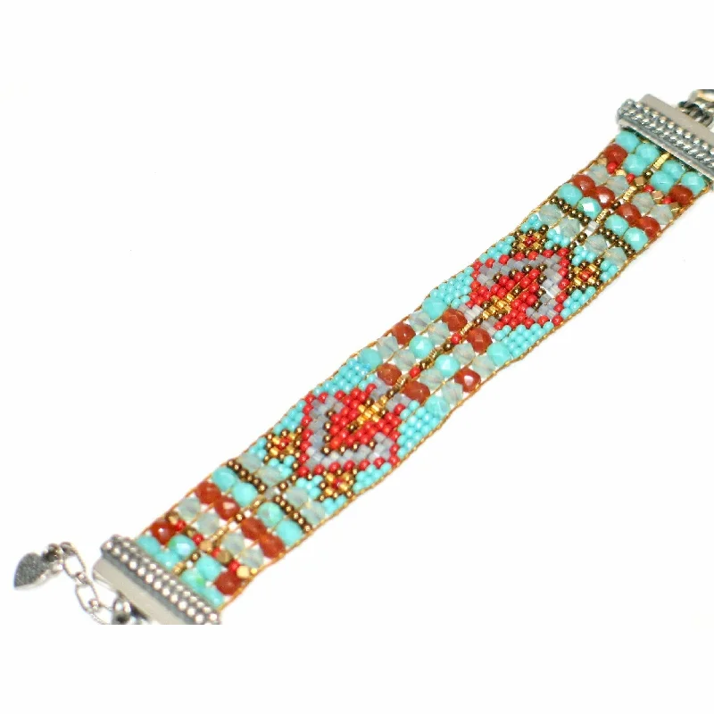 High-End Sparkle, Low-End Prices – Jewelry Sale Live Chili Rose Turquoise Fans Ribbon Silver Tip Bracelet High-End Sparkle, Low-End Prices – Jewelry Sale Live Chili Rose Turquoise Fans Ribbon Silver Tip Bracelet
