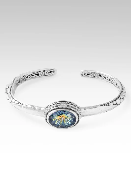 Shine Without Limits – Jewelry Sale Happening Now Boundless Joy Cuff™ in Cockatoo Daze™ Mystic Quartz