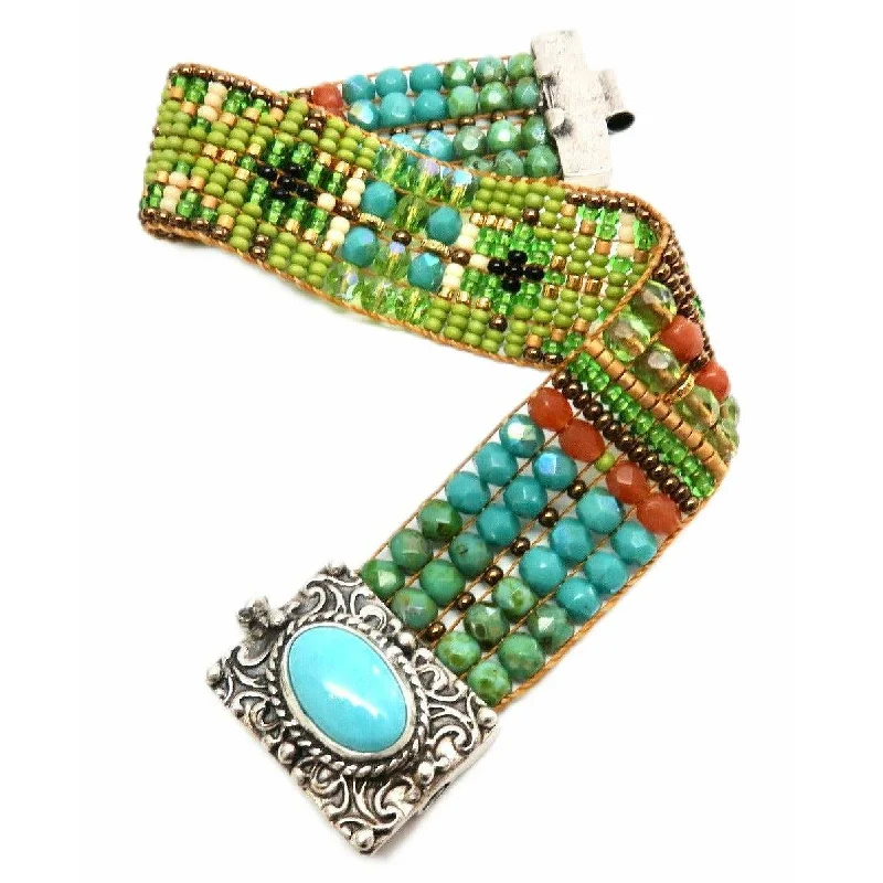 Flash Deals On Fine Jewelry – Shop Before It's Gone Chili Rose "Green Lace " Lydia Bracelet Flash Deals On Fine Jewelry – Shop Before It's Gone Chili Rose "Green Lace " Lydia Bracelet