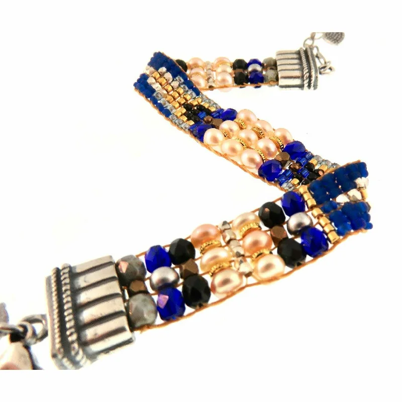 Holiday Jewelry Sale – Perfect Gifts At The Best Prices Chili Rose "Midnight Blue " Tiffany Bracelet by Adonnah Langer Holiday Jewelry Sale – Perfect Gifts At The Best Prices Chili Rose "Midnight Blue " Tiffany Bracelet by Adonnah Langer