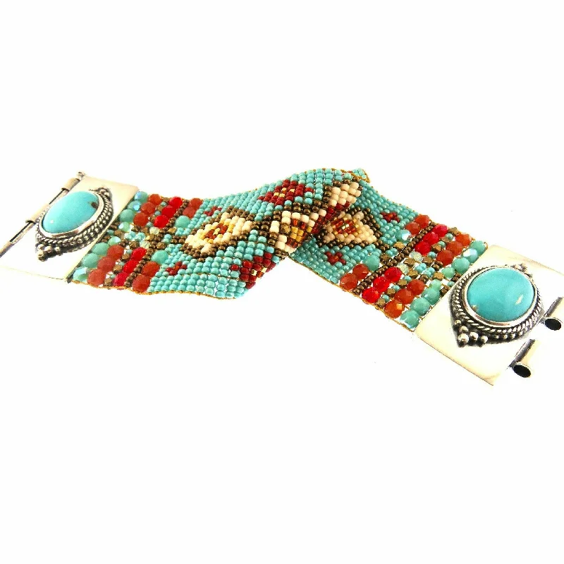 Personalized Jewelry At Special Discount Rates Chili Rose Turquoise Fancy Classic Red Carpet Bracelet Personalized Jewelry At Special Discount Rates Chili Rose Turquoise Fancy Classic Red Carpet Bracelet