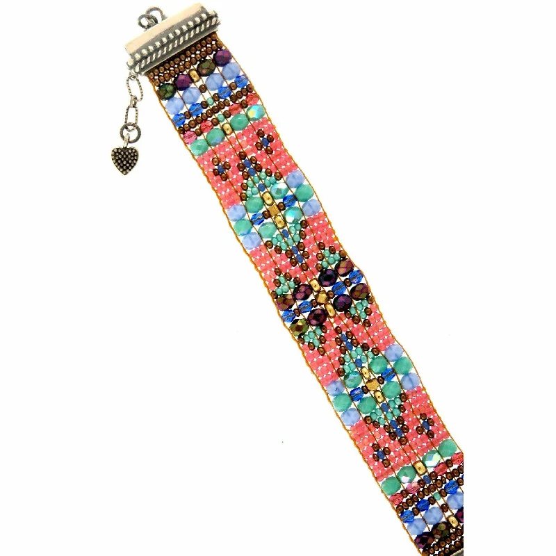 Discounted Jewelry For A Glamorous Look Chili Rose Two Pillows Bracelet with Silver End Tips