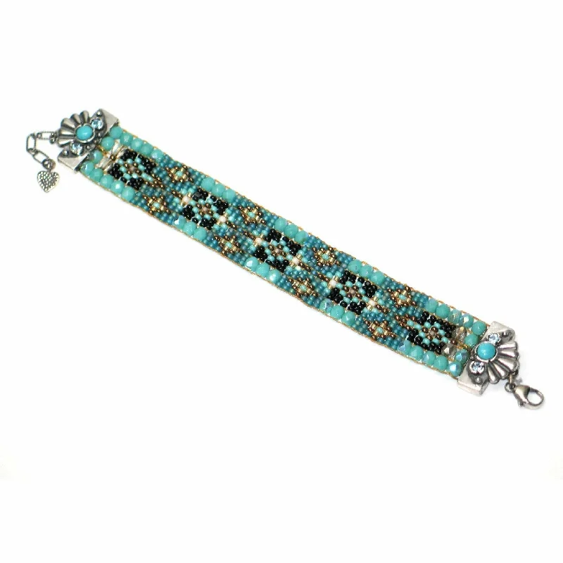 Exclusive Gemstone Jewelry Markdowns – Shop Now Chili Rose Teal Charmer Flower Gem Bracelet Exclusive Gemstone Jewelry Markdowns – Shop Now Chili Rose Teal Charmer Flower Gem Bracelet
