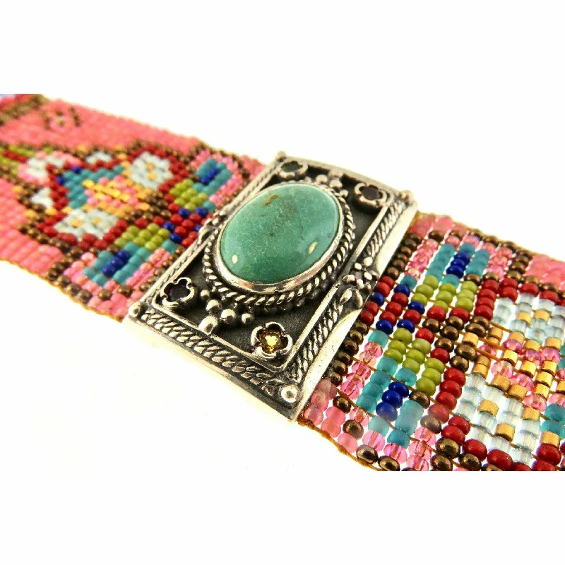 Shop Dazzling Jewelry At The Best Prices Chili Rose  "Magenta Tara " Diana Bracelet