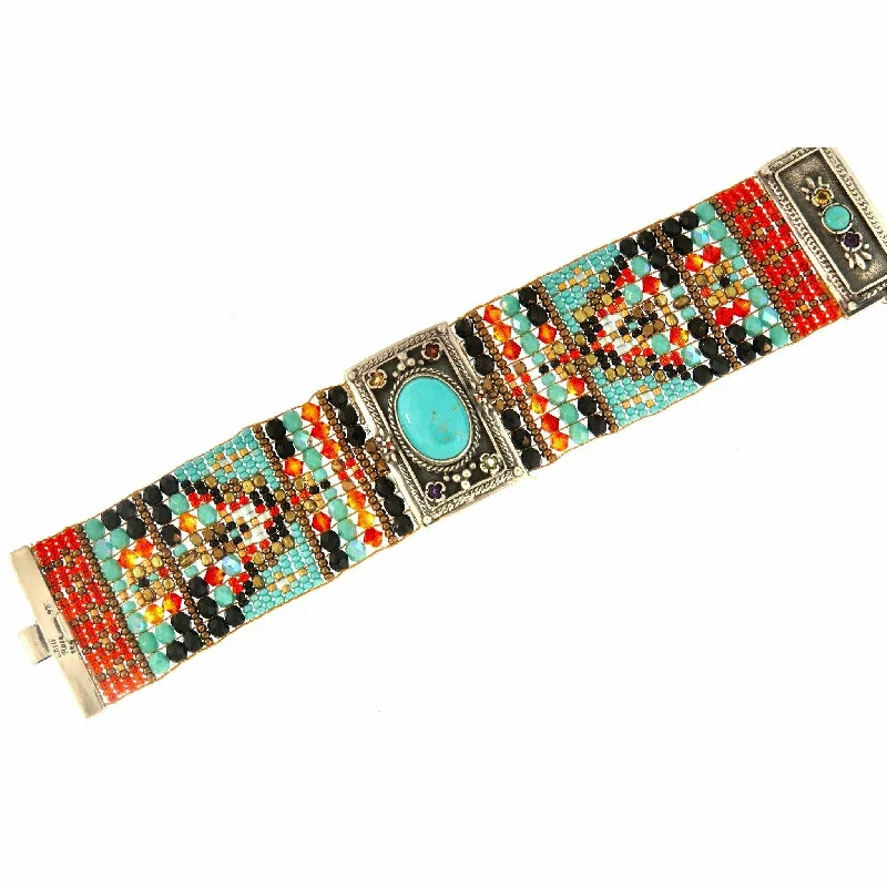 Discounted Luxury Jewelry – Shine Without The Splurge Chili Rose "Hot Aztec" Diana Bracelet Discounted Luxury Jewelry – Shine Without The Splurge Chili Rose "Hot Aztec" Diana Bracelet
