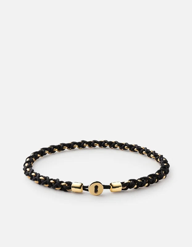 Bohemian-Inspired Jewelry For Free-Spirited Fashion Nexus Chain Bracelet, Gold Vermeil