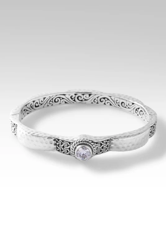 Shop Trending Jewelry With Exclusive Savings Cultivate Kindness Bangle™ in Moissanite