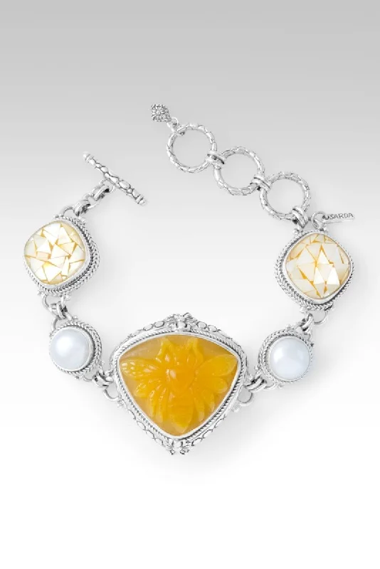 Get Ready To Sparkle – Special Jewelry Discounts Divine Blessings Bracelet II™ in Yellow Colored Quartz
