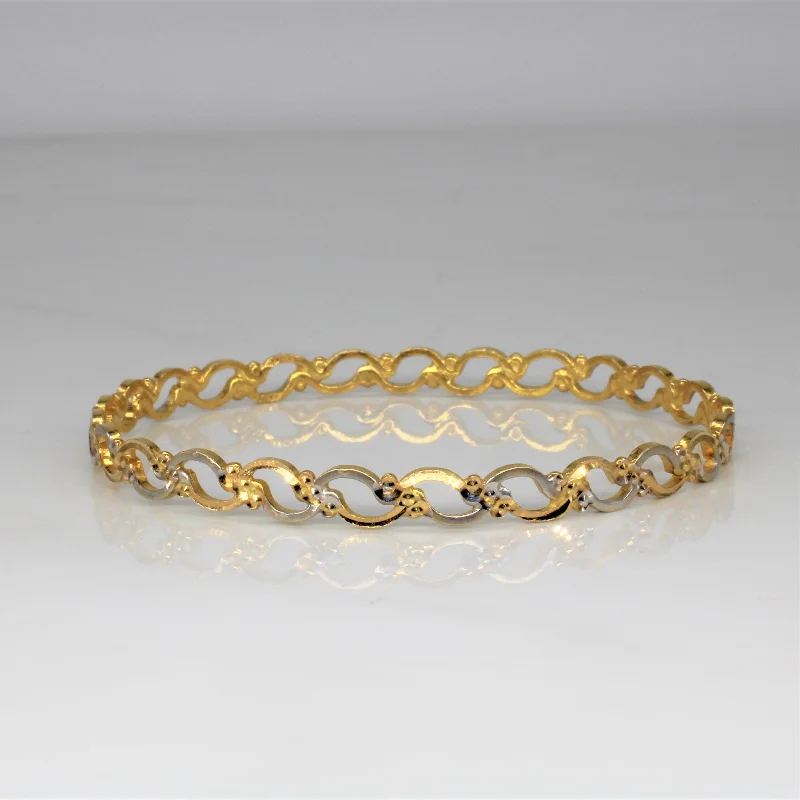 Jewelry Flash Sale – Stylish Designs At Unbeatable Rates Two Tone Twist Bangle | 6" | Jewelry Flash Sale – Stylish Designs At Unbeatable Rates Two Tone Twist Bangle | 6" |