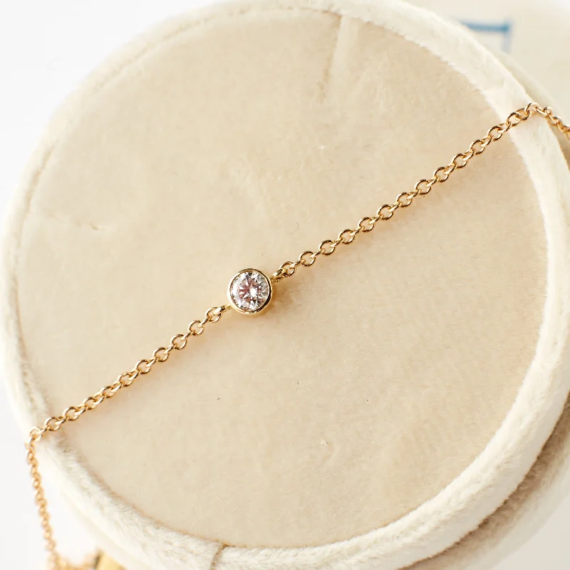Sparkle More For Less – Jewelry Sale Happening Now Ellie Bracelet - Bezel Setting with Lab-Diamond Sparkle More For Less – Jewelry Sale Happening Now Ellie Bracelet - Bezel Setting with Lab-Diamond