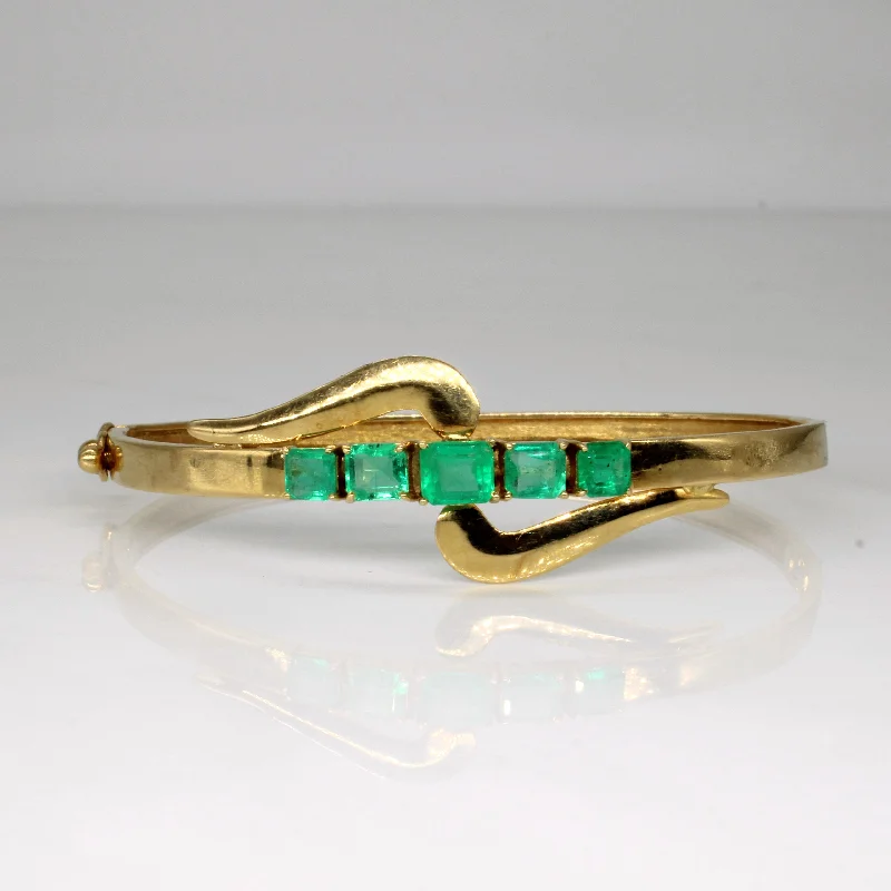Seasonal Jewelry Sale – Upgrade Your Collection Vibrant Emerald Bracelet | 1.96ctw | 8" | Seasonal Jewelry Sale – Upgrade Your Collection Vibrant Emerald Bracelet | 1.96ctw | 8" |