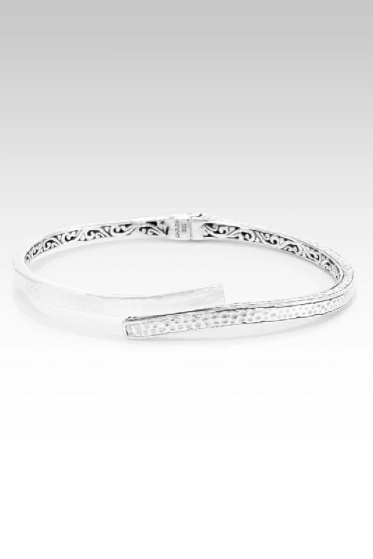 Buy More, Save More On Stunning Jewelry Designs Eternal Blessings Bypass Bracelet™ in Hammered