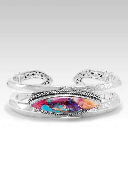 Personalized Jewelry Sale – Unique Pieces At Great Prices Eternal Encouragement Cuff™ in Sweetart Kingman Turquoise