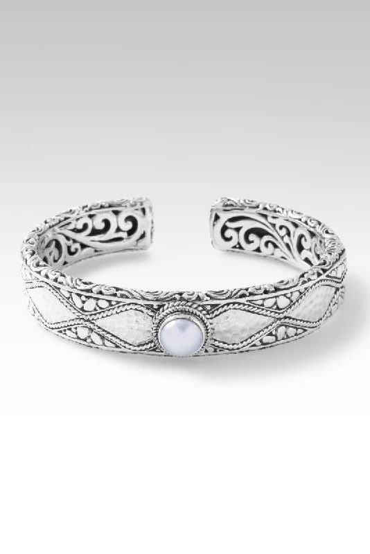 Upgrade Your Jewelry Collection For Less Eternal Peace Cuff™ in Freshwater Pearl