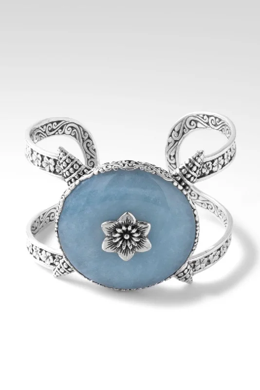 Dainty And Elegant Jewelry Now At Reduced Prices Everblooming Elegance Cuff™ in Aquamarine Dainty And Elegant Jewelry Now At Reduced Prices Everblooming Elegance Cuff™ in Aquamarine