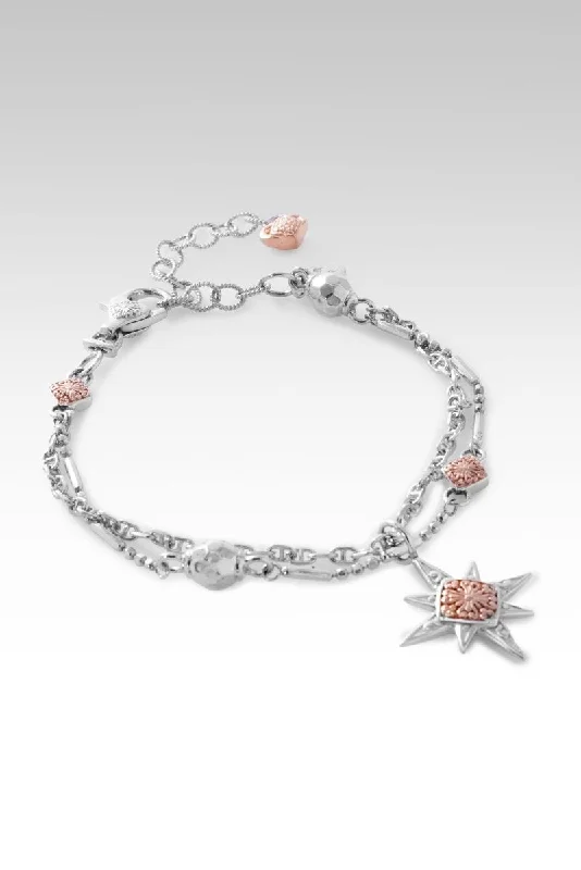 Adjustable Charm Bracelets For A Perfect Fit Faith Bursting Bracelet™ in 18K Rose Gold Over Sterling Silver Adjustable Charm Bracelets For A Perfect Fit Faith Bursting Bracelet™ in 18K Rose Gold Over Sterling Silver