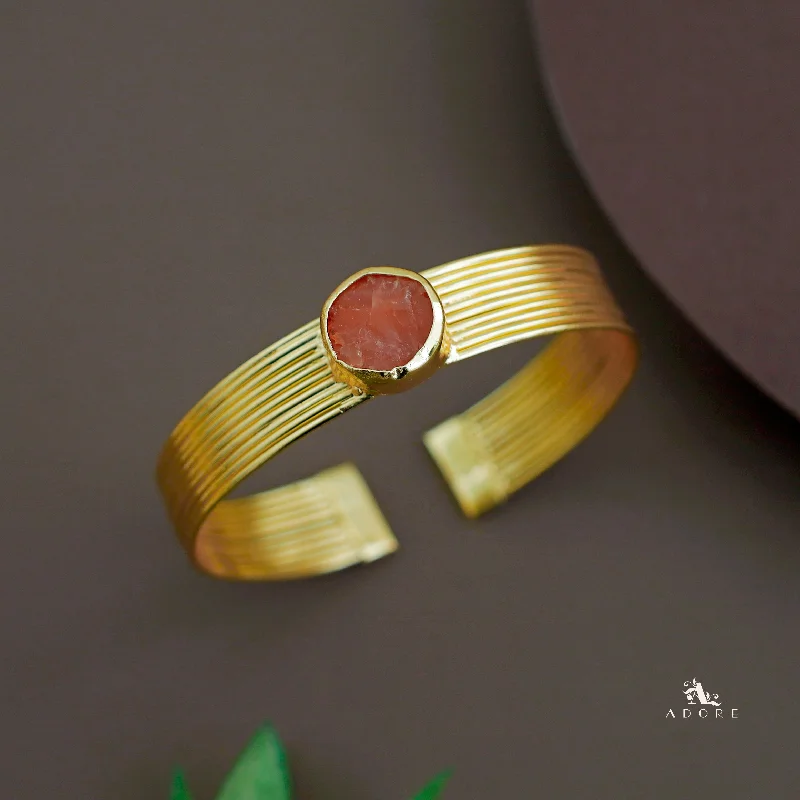 Elegant Necklaces And Bracelets At Limited-Time Offers Golden Layered Raw Stone Bangle Elegant Necklaces And Bracelets At Limited-Time Offers Golden Layered Raw Stone Bangle
