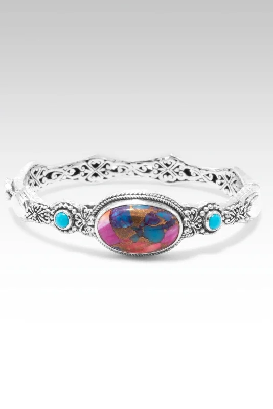 Chic And Stylish Jewelry At Exclusive Prices Grace Changes Everything Bangle II™ In Sweetart Kingman Turquoise