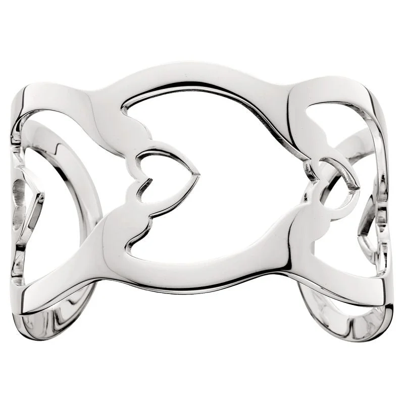 Grainger McKoy Sterling Silver Wide Skimmer Cuff