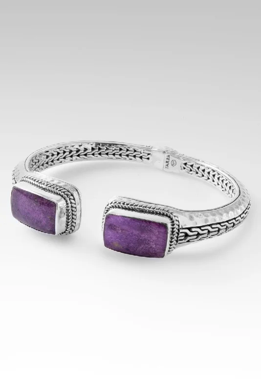 Stunning Jewelry Pieces At The Lowest Prices Ever Light of Faith Tip-to-Tip Bracelet™ in Purpurite Stunning Jewelry Pieces At The Lowest Prices Ever Light of Faith Tip-to-Tip Bracelet™ in Purpurite