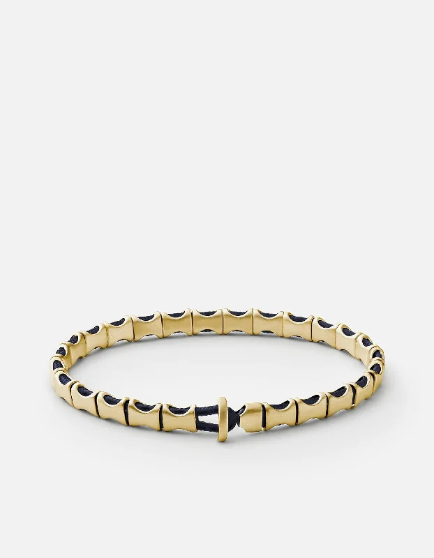 Luxury Handcrafted Jewelry For Elegant Looks Orson Bracelet, Gold Vermeil