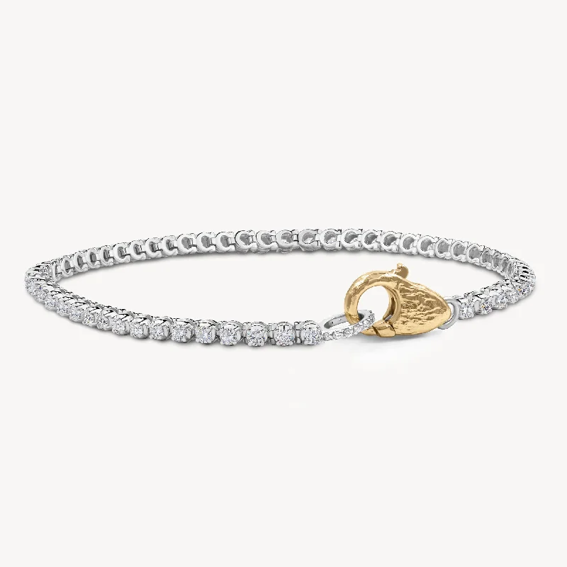 Exclusive Jewelry Discounts – Shop Now For Savings Petite Tennis Lock Bracelet