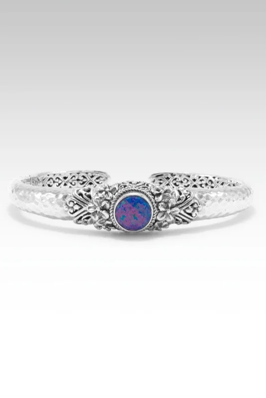 Luxury Jewelry Now At Special Promotional Rates Promise of Restoration Cuff™ in Cosmic Skies Simulated Opal Luxury Jewelry Now At Special Promotional Rates Promise of Restoration Cuff™ in Cosmic Skies Simulated Opal