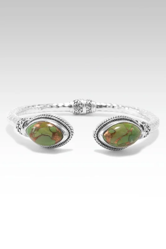 Exclusive Jewelry Bundles At Discounted Rates Radiant Hope Tip-to-Tip Bracelet™ in Mohave Green Kingman Turquoise with Bronze Exclusive Jewelry Bundles At Discounted Rates Radiant Hope Tip-to-Tip Bracelet™ in Mohave Green Kingman Turquoise with Bronze