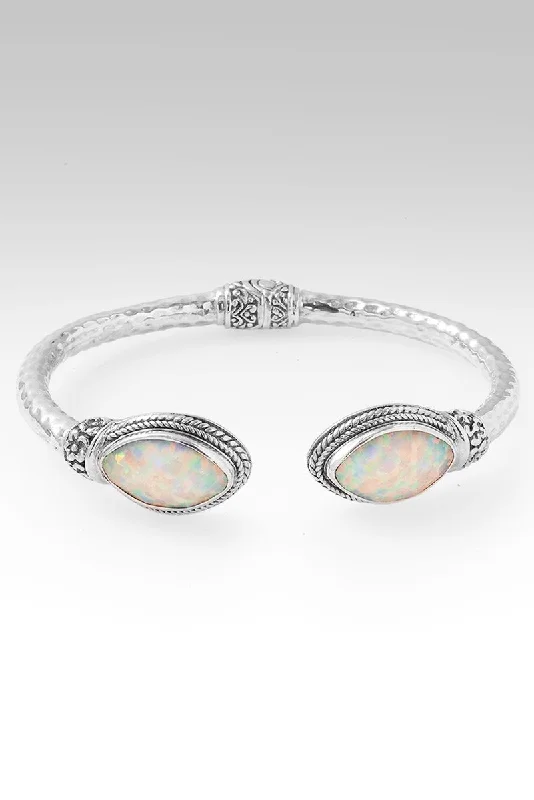 Limited-Time Offer On Elegant Jewelry Pieces Respond Rightly Tip-to-Tip Bracelet™ in Peaches & Cream Simulated Opal Limited-Time Offer On Elegant Jewelry Pieces Respond Rightly Tip-to-Tip Bracelet™ in Peaches & Cream Simulated Opal