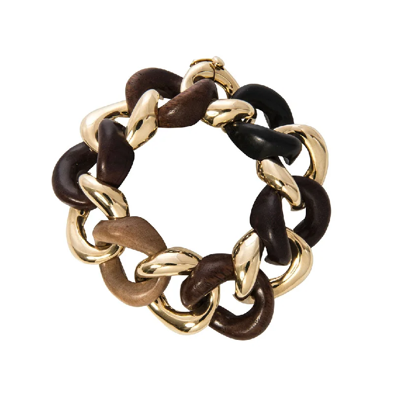 Unmissable Jewelry Clearance – Final Reductions Seaman Schepps Multi Wood Classic Medium Link Bracelet Unmissable Jewelry Clearance – Final Reductions Seaman Schepps Multi Wood Classic Medium Link Bracelet
