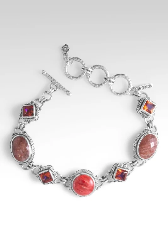 Huge Savings On Premium Jewelry Styles Blessed with Abundance Bracelet™ in Orange Sunstone Huge Savings On Premium Jewelry Styles Blessed with Abundance Bracelet™ in Orange Sunstone