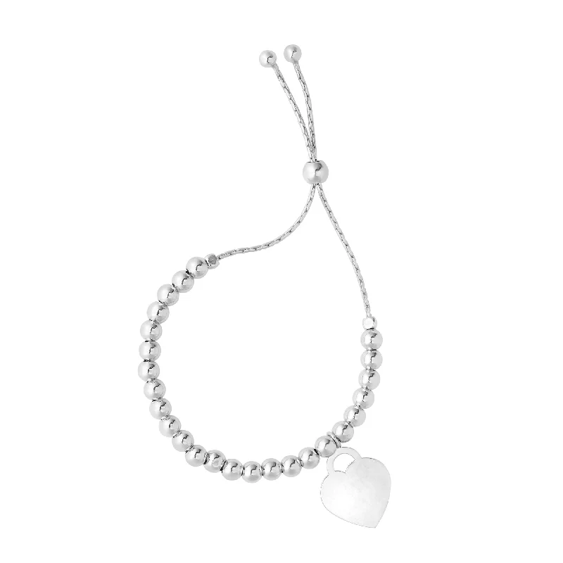Must-Have Jewelry Pieces At Reduced Prices Sterling Silver Heart Friendship Bracelet Must-Have Jewelry Pieces At Reduced Prices Sterling Silver Heart Friendship Bracelet