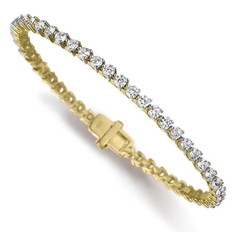 Customized Silver Jewelry For Unique Style Tiffany Style Tennis Bracelet
