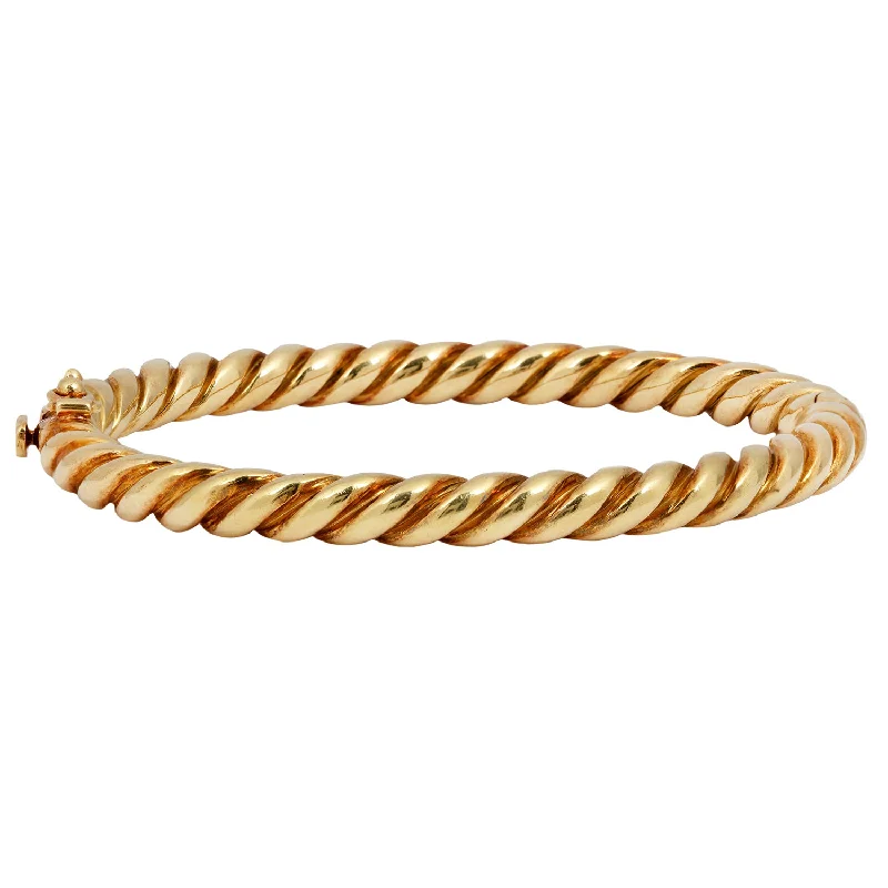 Trending Jewelry Now Available At Exclusive Prices Vintage Gold Twisted Bangle