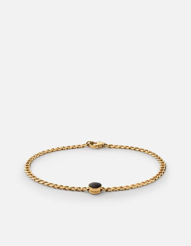 Luxury Meets Affordability – Jewelry Sale Live Now Volcan Type Chain Bracelet, Gold Vermeil