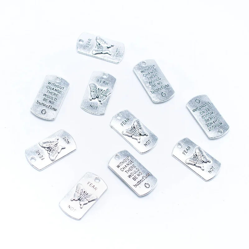 Shine In Style – Shop Jewelry Discounts Today 10 units Pendant antique silver jewelry butterfly pendant Jewelry Findings & Components D-3-497