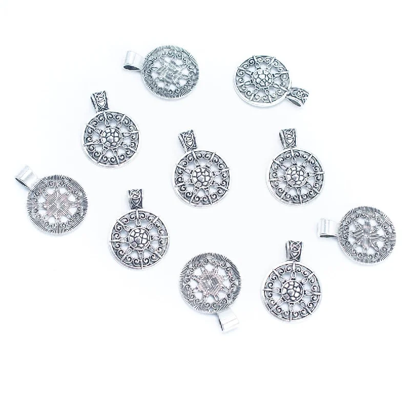 Fashion-Forward Jewelry At Incredible Prices 10 units Pendant antique silver jewelry tree pendant Jewelry Findings & Components D-3-532