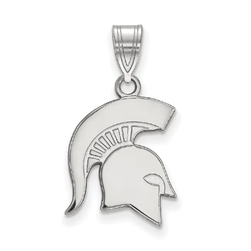 Shop Dazzling Jewelry With Special Promotional Discounts 10k White Gold Michigan State Medium Logo Pendant Shop Dazzling Jewelry With Special Promotional Discounts 10k White Gold Michigan State Medium Logo Pendant