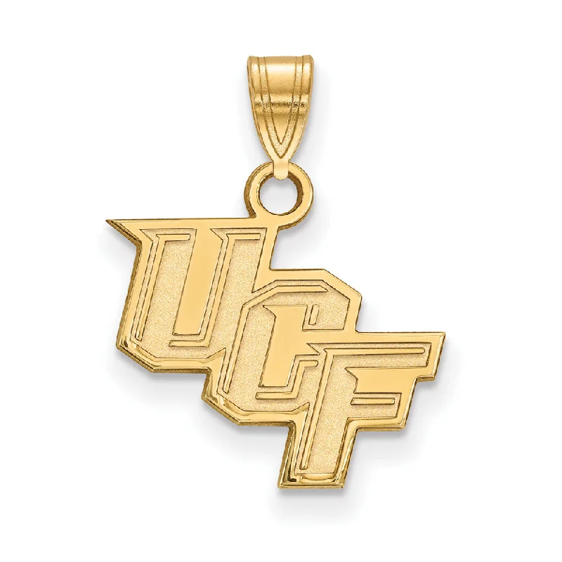 Flash Jewelry Sale – Get Stunning Pieces At Low Prices 10k Yellow Gold Central Florida Small 'UCF' Pendant