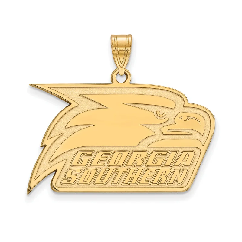 Your Perfect Accessory Now At The Best Price 10k Yellow Gold Georgia Southern U Large Logo Pendant Your Perfect Accessory Now At The Best Price 10k Yellow Gold Georgia Southern U Large Logo Pendant