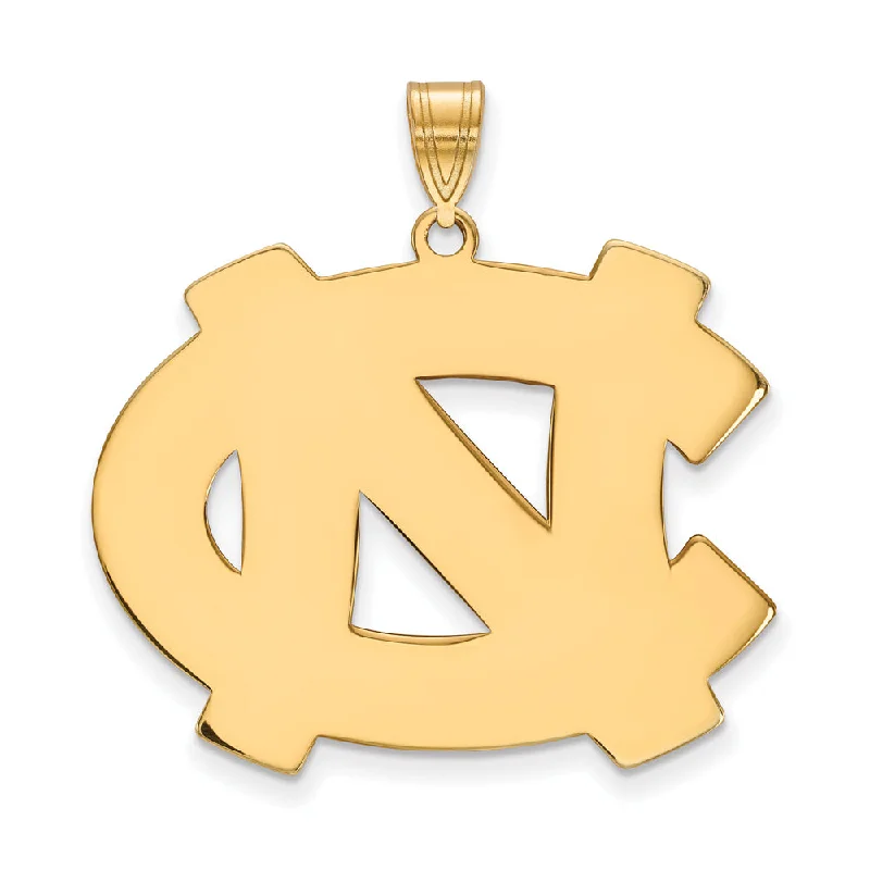 Fashion-Forward Jewelry At Exclusive Discounts 10k Yellow Gold North Carolina XL 'NC' Pendant