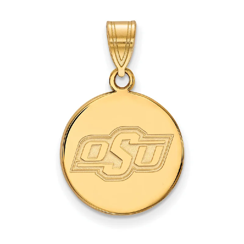 Timeless Jewelry Styles At Wallet-Friendly Prices 10k Yellow Gold Oklahoma State Medium Disc Pendant Timeless Jewelry Styles At Wallet-Friendly Prices 10k Yellow Gold Oklahoma State Medium Disc Pendant