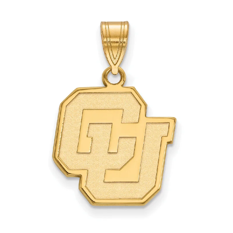 Personalized Jewelry Sale – Meaningful Gifts At Great Prices 10k Yellow Gold U of Colorado Medium Pendant