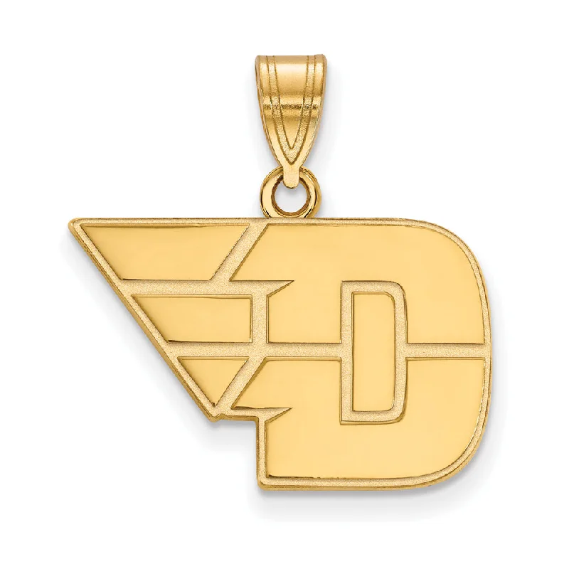 Breathtaking Jewelry, Breathtaking Prices 10k Yellow Gold U of Dayton Medium Pendant
