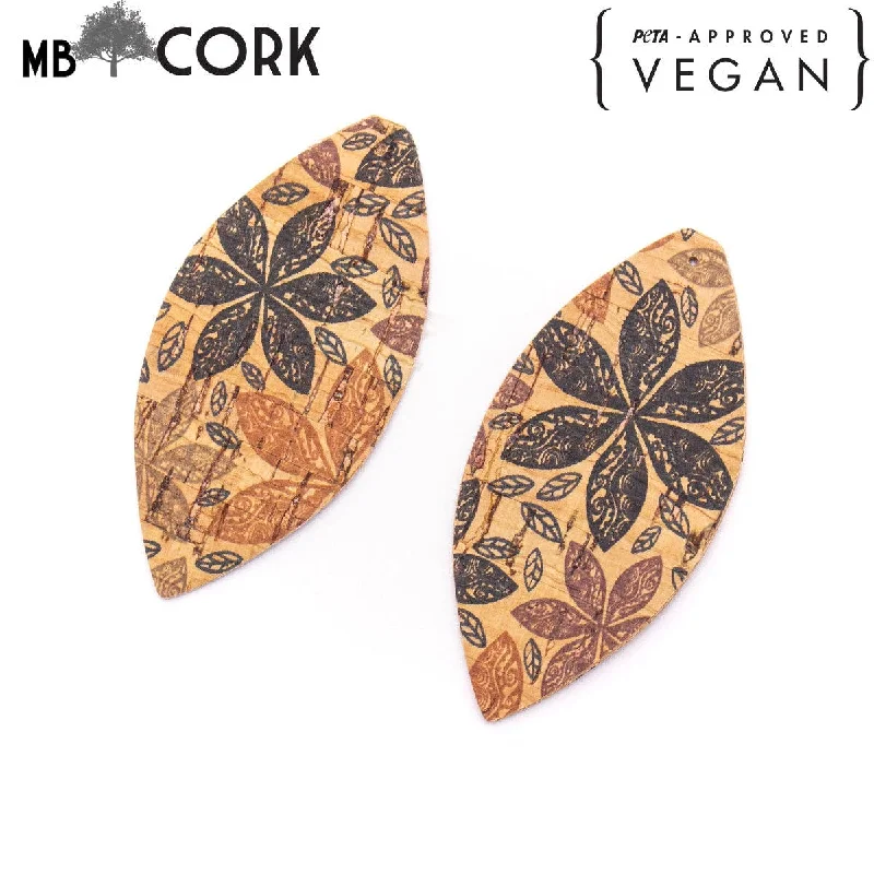Exclusive Jewelry Sale – Limited-Time Discounts 10Pcs Leaf-shaped Double-sided printing cork fabric suitable for any jewelry DIY D-3-462 Exclusive Jewelry Sale – Limited-Time Discounts 10Pcs Leaf-shaped Double-sided printing cork fabric suitable for any jewelry DIY D-3-462