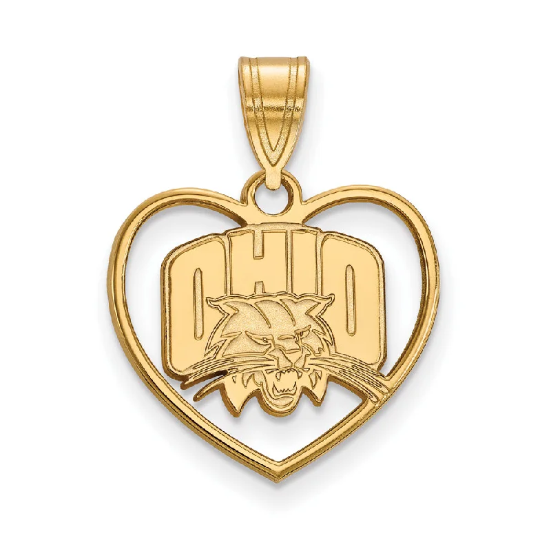 Limited-Time Jewelry Discounts – Shine Without The Splurge 14k Gold Plated Silver Ohio U. Heart Pendant Limited-Time Jewelry Discounts – Shine Without The Splurge 14k Gold Plated Silver Ohio U. Heart Pendant