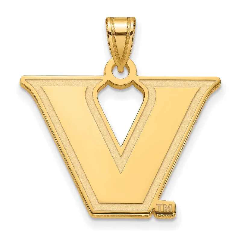Don't Miss Out On Bestselling Jewelry At Special Prices 14k Gold Plated Silver Vanderbilt U. Large Logo Pendant Don't Miss Out On Bestselling Jewelry At Special Prices 14k Gold Plated Silver Vanderbilt U. Large Logo Pendant