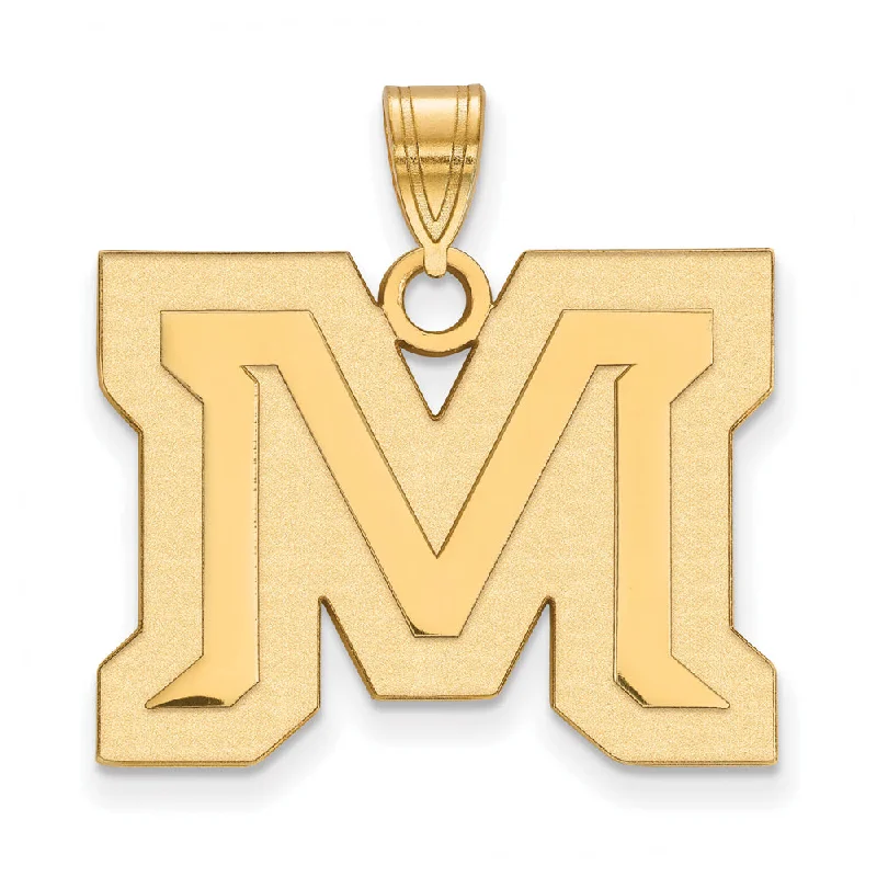 Stunning Statement Jewelry, Unbeatable Discounts 14k Yellow Gold Montana State Large 'M' Pendant Stunning Statement Jewelry, Unbeatable Discounts 14k Yellow Gold Montana State Large 'M' Pendant
